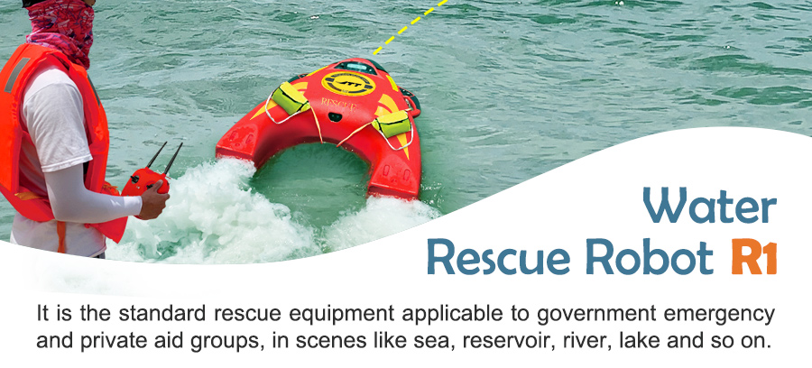 remote controlled rescue robot